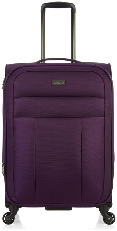 Antler New Marcus Medium 4 Wheel Suitcase - Aubergine.